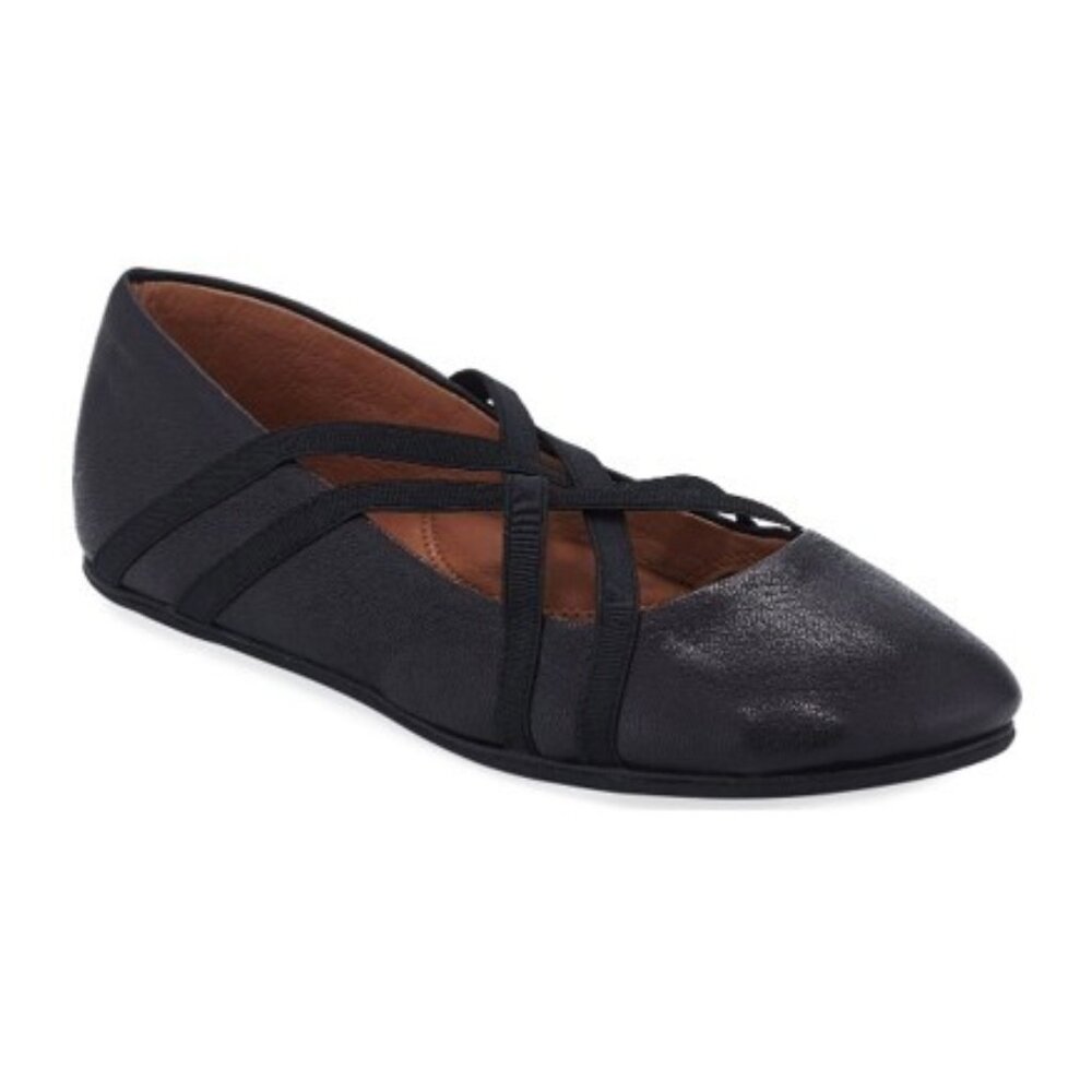 Gentle Souls by Kenneth Cole Bay Braid Leather ballet flats sz 5